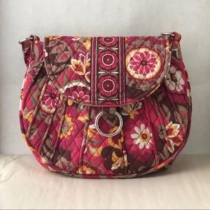 *RETIRED* Vera Bradley Carnaby Print Saddle Purse